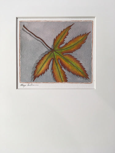 Thayer Tomlinson: Original Matted Watercolor