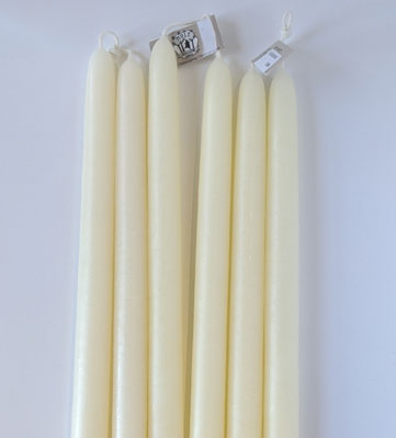 Mole Hollow Candles: Off White