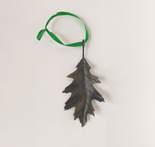 Load image into Gallery viewer, Morrell Metalsmiths: Oak Leaf Ornament