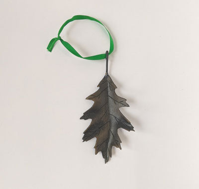 Morrell Metalsmiths: Oak Leaf Ornament