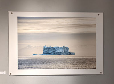 Sarah Holbrook: Blue On Grey, East Greenland
