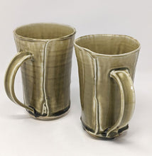 Load image into Gallery viewer, Daniel Bellow: Tall Mug- Olive Stripes