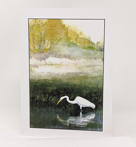 Polly French: 5 Cards, Herons & Egrets