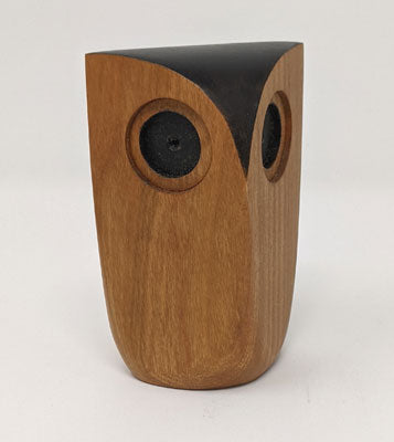 Bill Sheckels: Large Wooden Owl