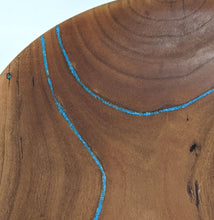 Load image into Gallery viewer, Sandy Renna: Cherry Bowl With Turquoise Inlay