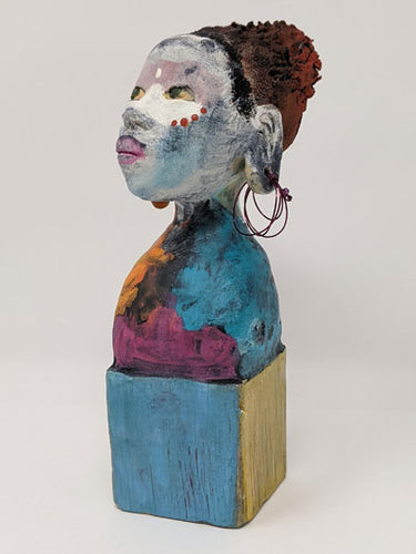 Belinda Lyons Zucker: Clay Portrait 3