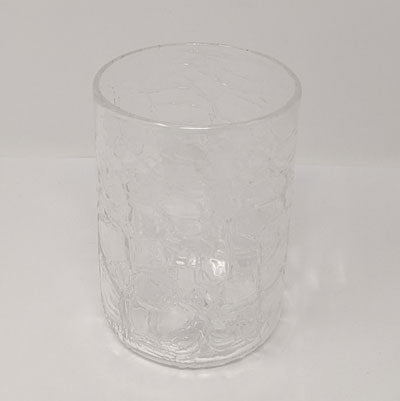 Jay Brown: Clear Crackle Tumbler