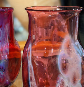 Josh Simpson Contemporary Glass: Ruby Red New Mexico Tumbler