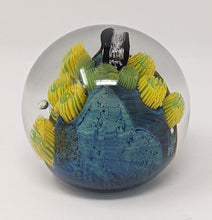 Load image into Gallery viewer, Josh Simpson Contemporary Glass: 3&quot; Inhabited Paperweight