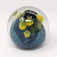 Load image into Gallery viewer, Josh Simpson Contemporary Glass: 3&quot; Inhabited Paperweight
