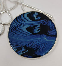Load image into Gallery viewer, Josh Simpson Contemporary Glass: Large Deep Sea Pendant
