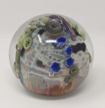 Load image into Gallery viewer, Josh Simpson Contemporary Glass: 3.5&quot; Cloud Planet Paperweight
