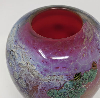 Josh Simpson Conteporary Glass: Vintage Inhabited Vase