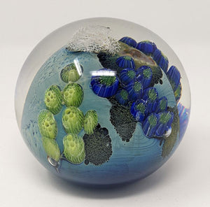 Josh Simpson Contemporary Glass: 3.5" Heart Planet