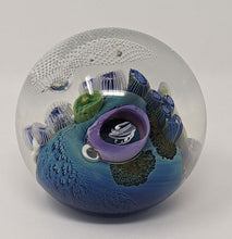 Load image into Gallery viewer, Josh Simpson Contemporary Glass: 3.0&quot; Inhabited Paperweight