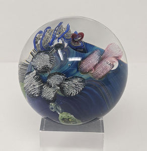 Josh Simpson Contemporary Glass: 2.25" Heart Otherworld