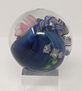 Josh Simpson Contemporary Glass: 2.25" Heart Otherworld
