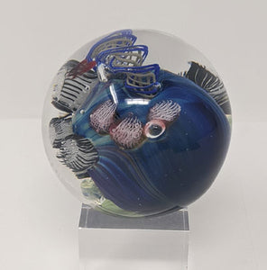 Josh Simpson Contemporary Glass: 2.25" Heart Otherworld