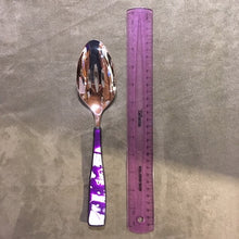 Load image into Gallery viewer, Lynn Hurley Designs: Large Slotted Spoon in Purple