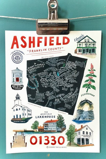 Casey Williams: Ashfield Postcard Pack