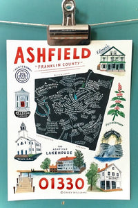 Casey Williams: Ashfield Map
