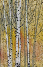Load image into Gallery viewer, Polly French: 5 Cards, Birches