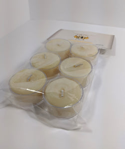 Mole Hollow Candles: Beeswax Tealights