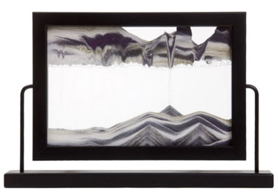 Klaus Bosch: Window- Black Frame Sand Art